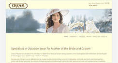 Desktop Screenshot of creamfashions.com